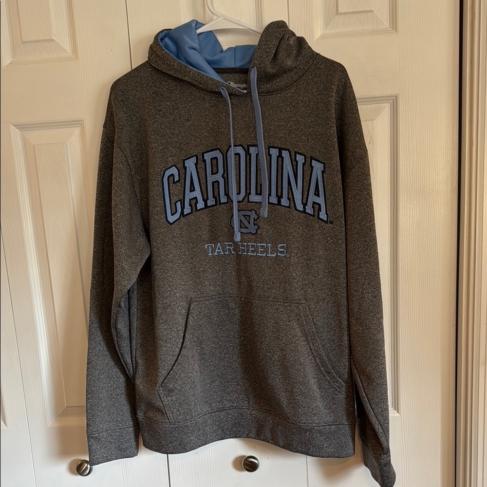 Champion Dark Gray Carolina Hoodie Size L.  NWOT